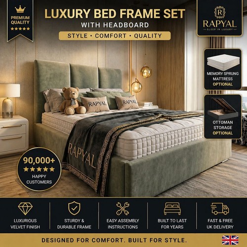 Ottoman storage bed panel - ,