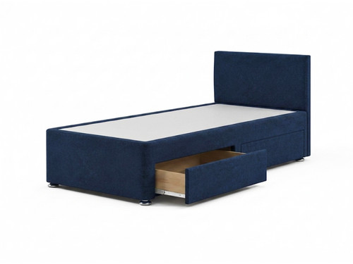 3ft single divan bed base - 3ft, with