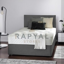 DIVAN BED ORTHOPAEDIC SET WITH